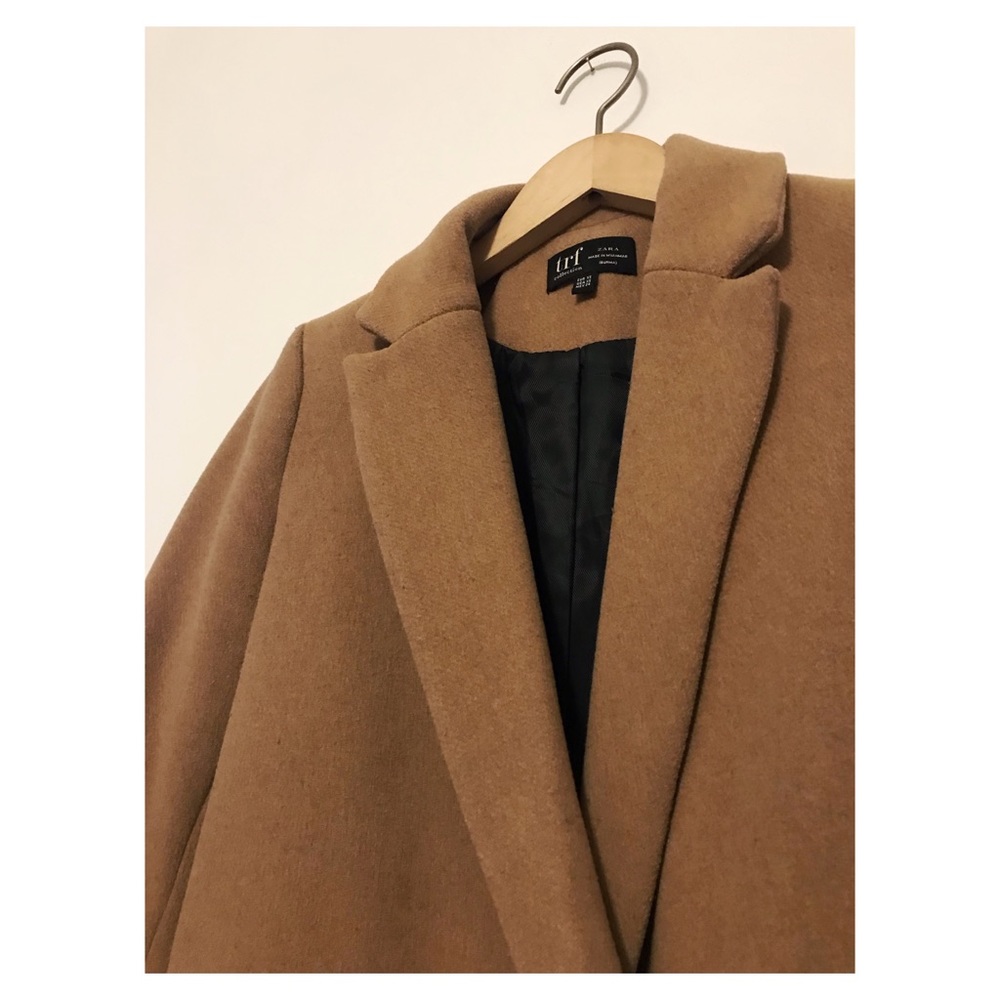 Zara Coat in Camel 🐪🧥, TRF Collection